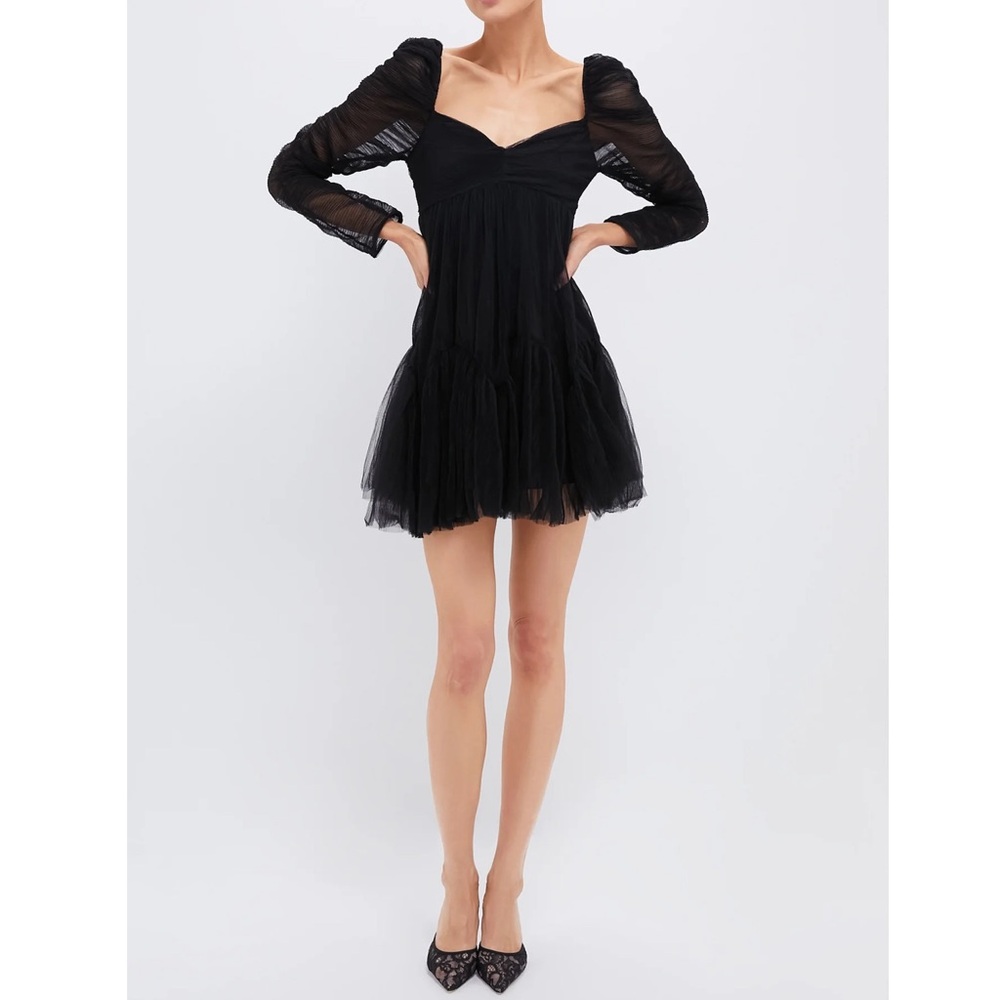 MOON RIVER Black Mini Dress - Picture 11 of 11